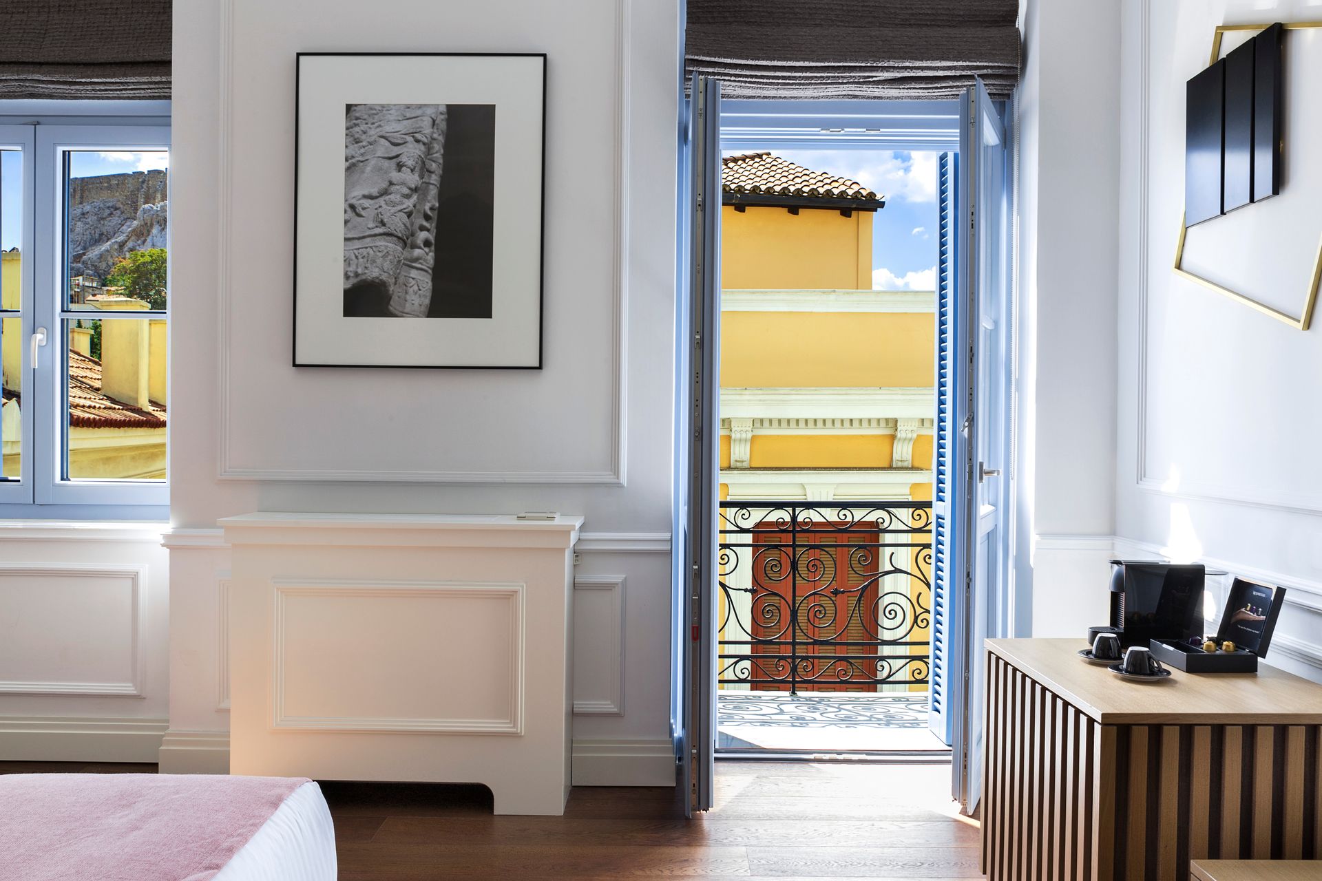 Elegant Suite with Partial Acropolis View