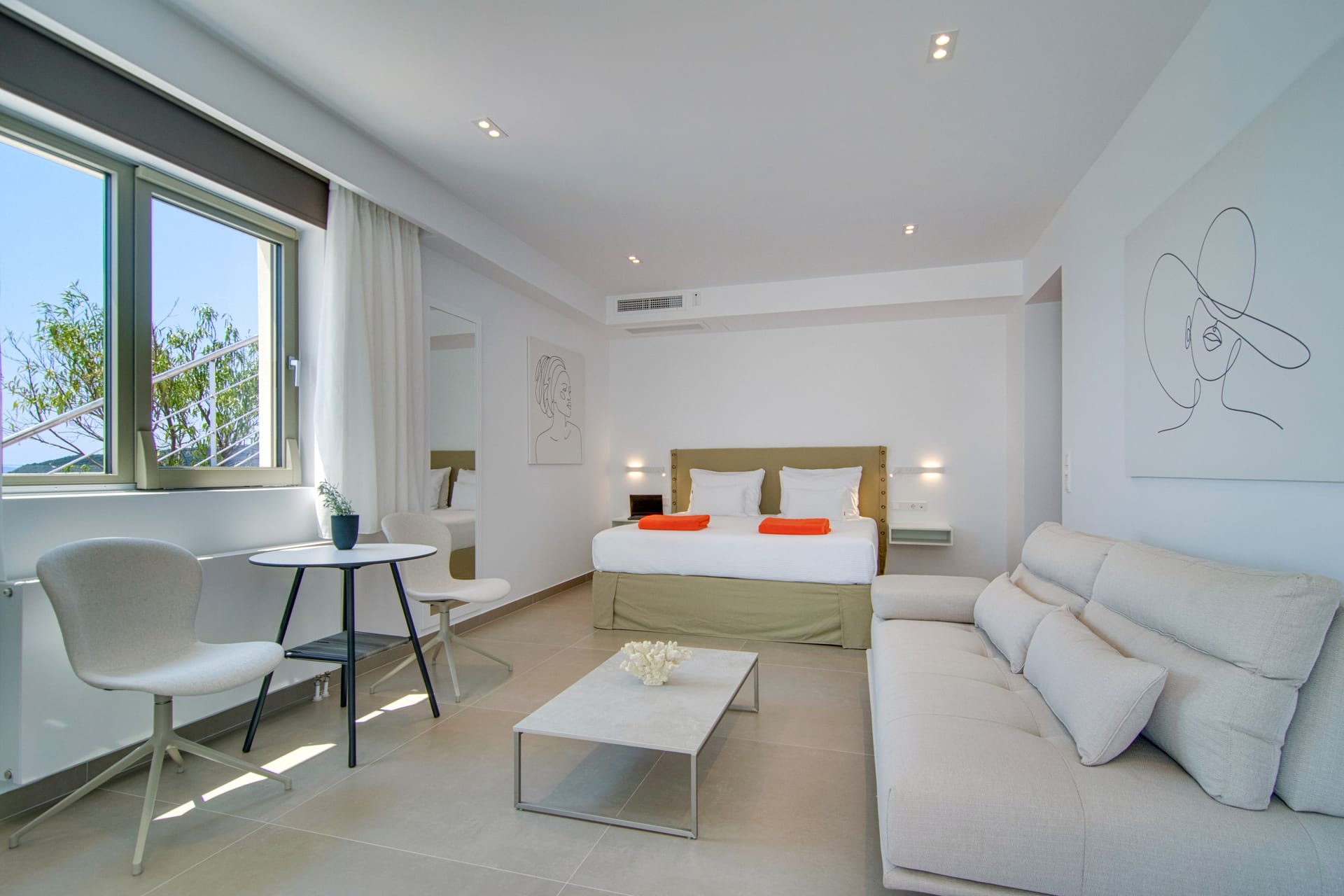 Junior Suite with Sea View &amp; Private Outdoor Jacuzzi