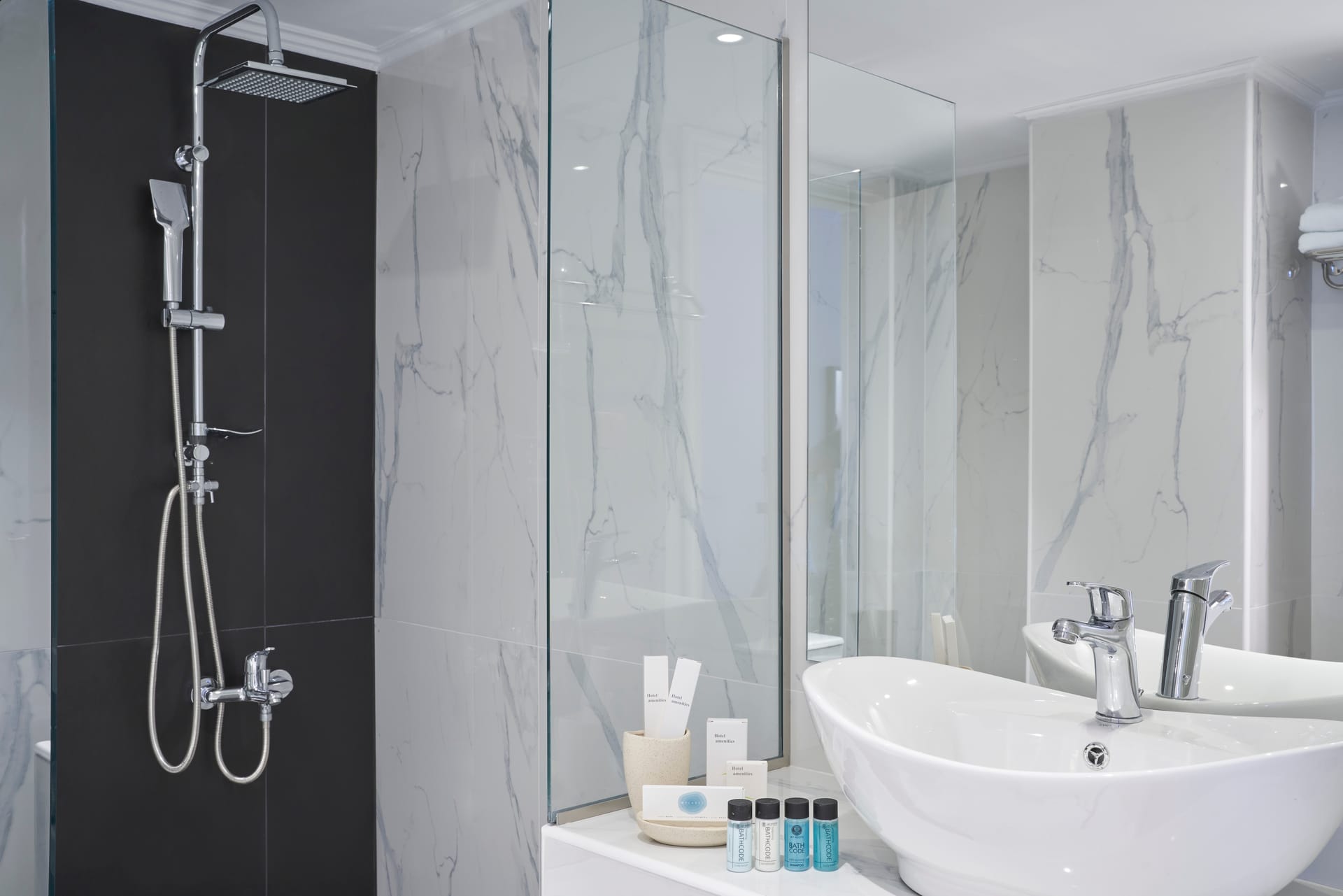 Junior Suite with Sea and Poros Town View