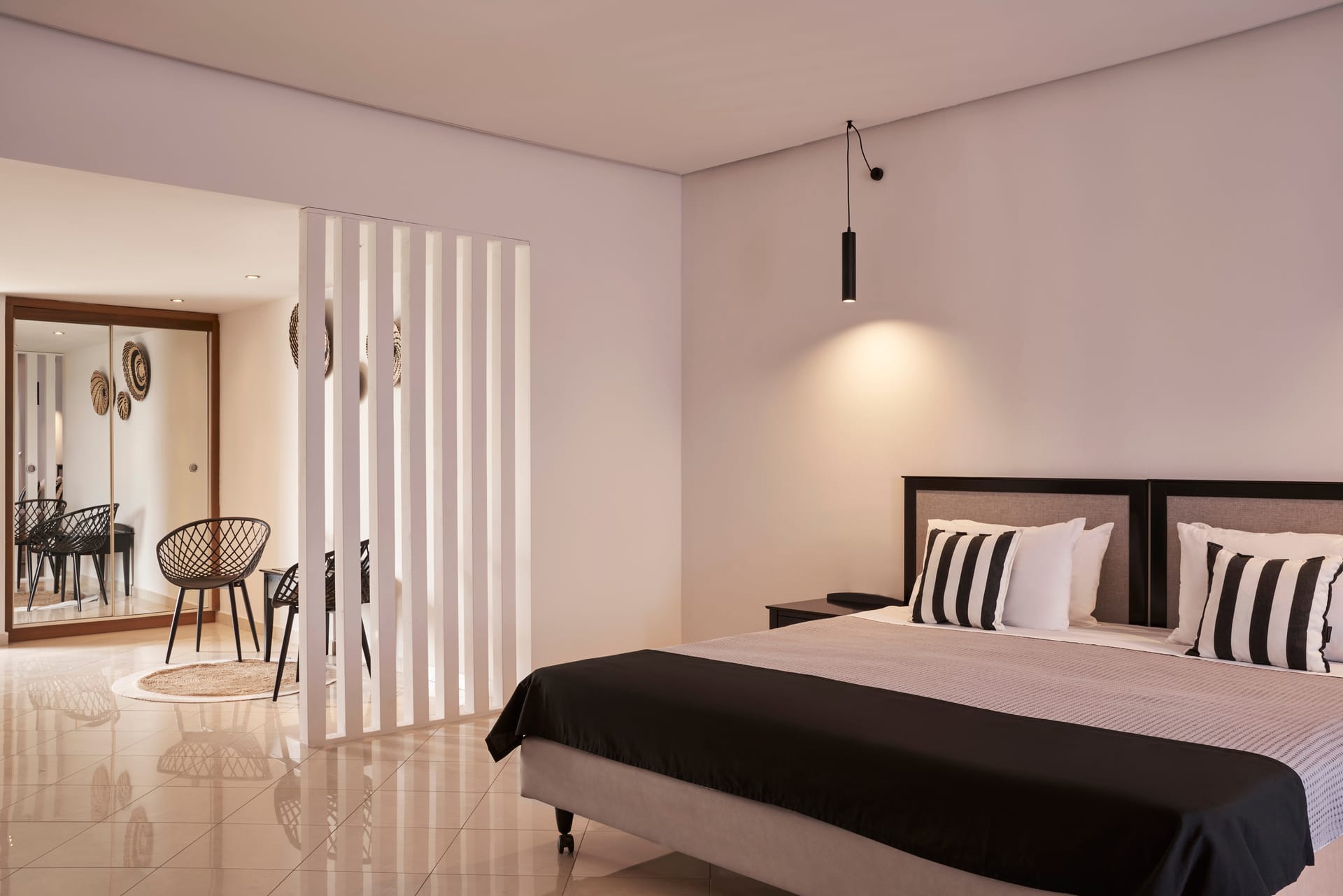 Master Suite with Sea and Poros Town View