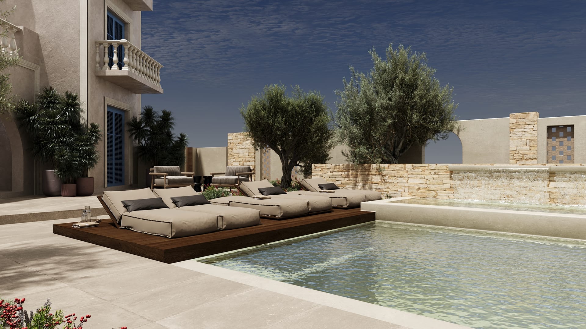 Three Bedroom Deluxe Villa with Private Pool