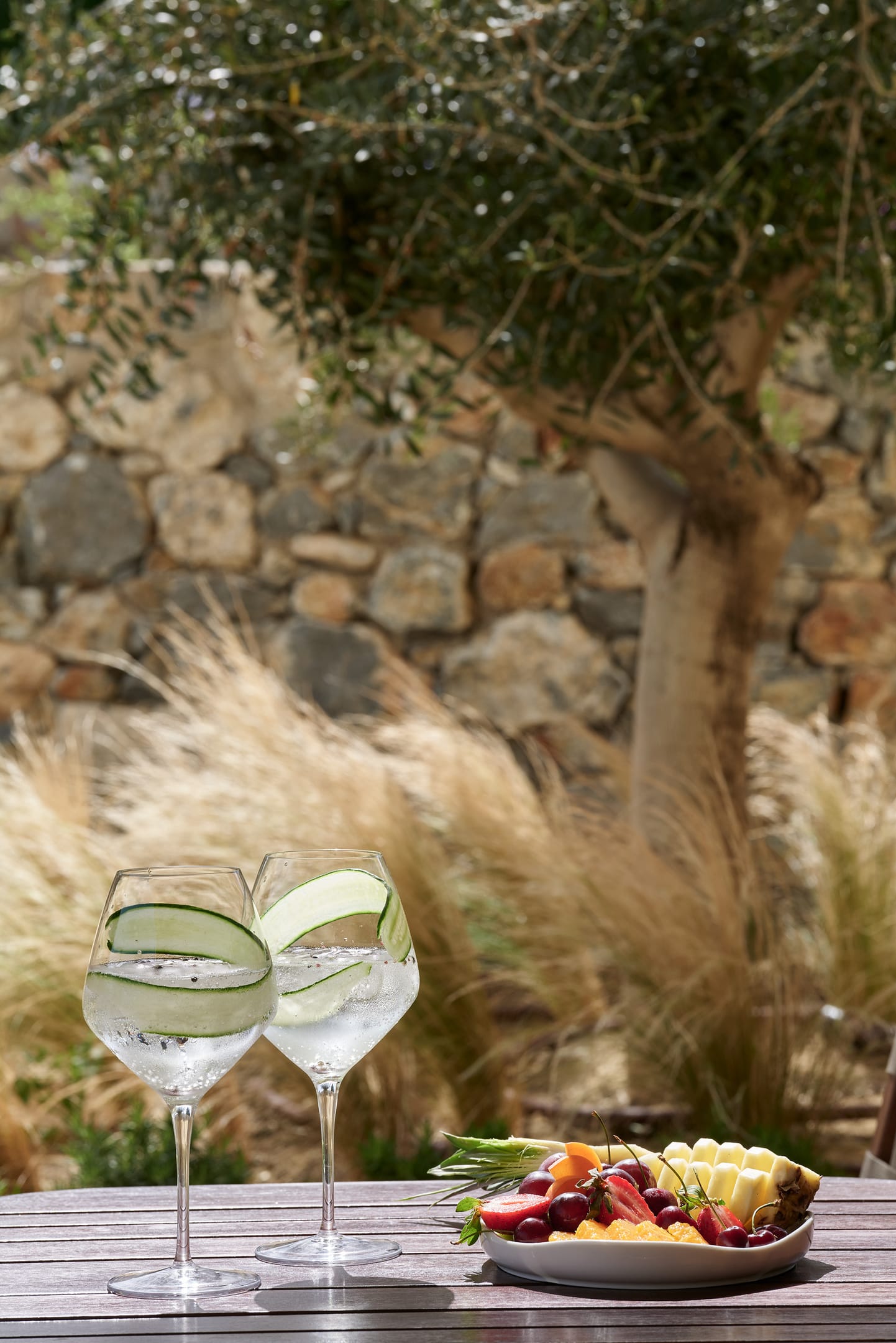 Twin / Double Room with Plunge Private Pool Inland View