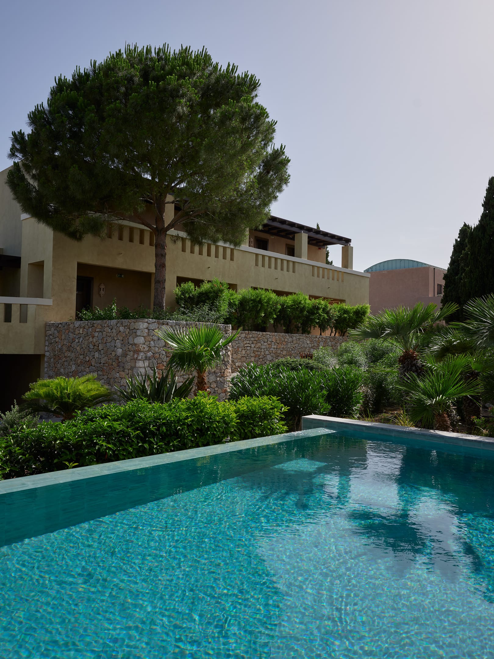 Twin / Double Room with Plunge Private Pool Inland View