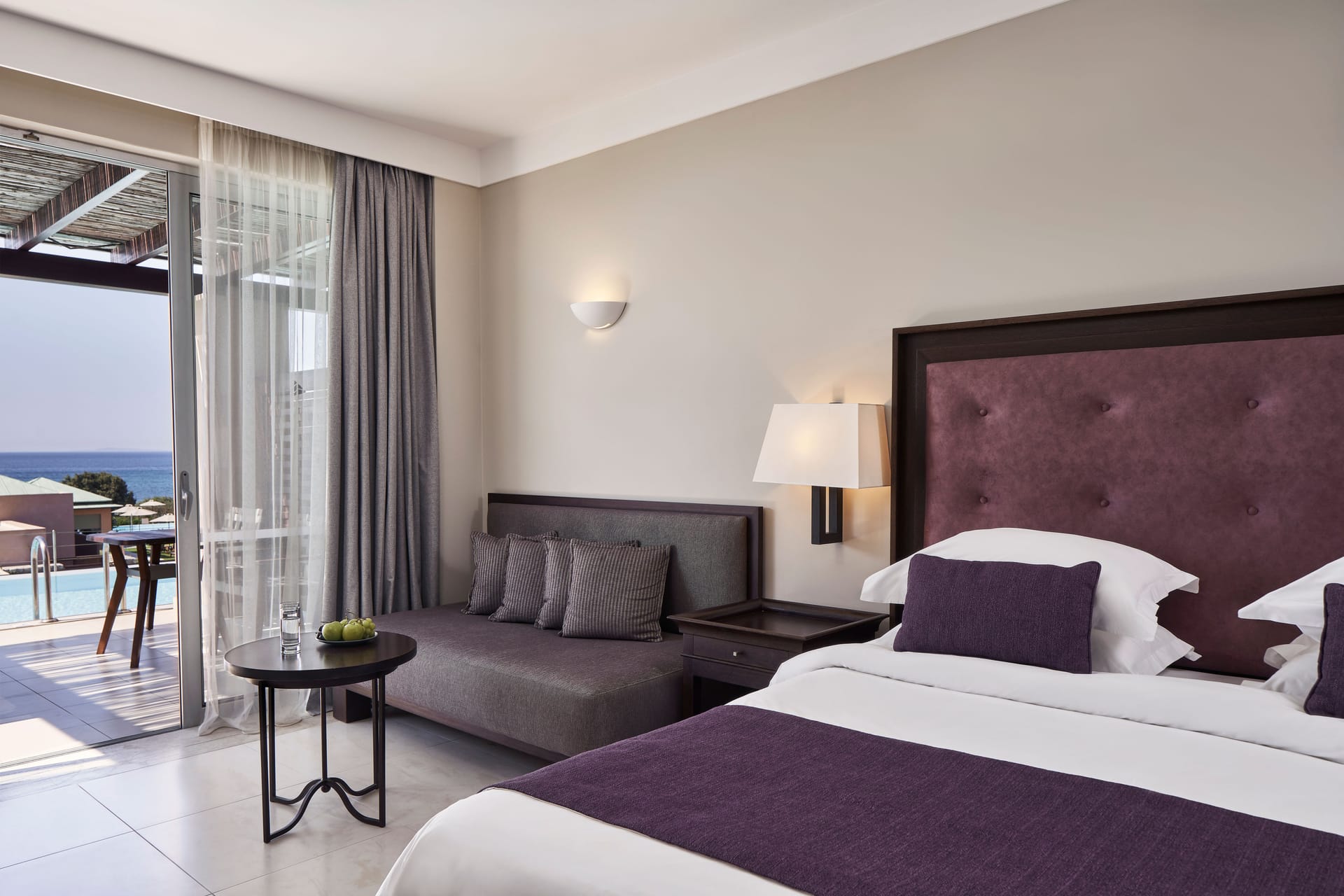 Twin / Double Room with Plunge Private Pool Sea View