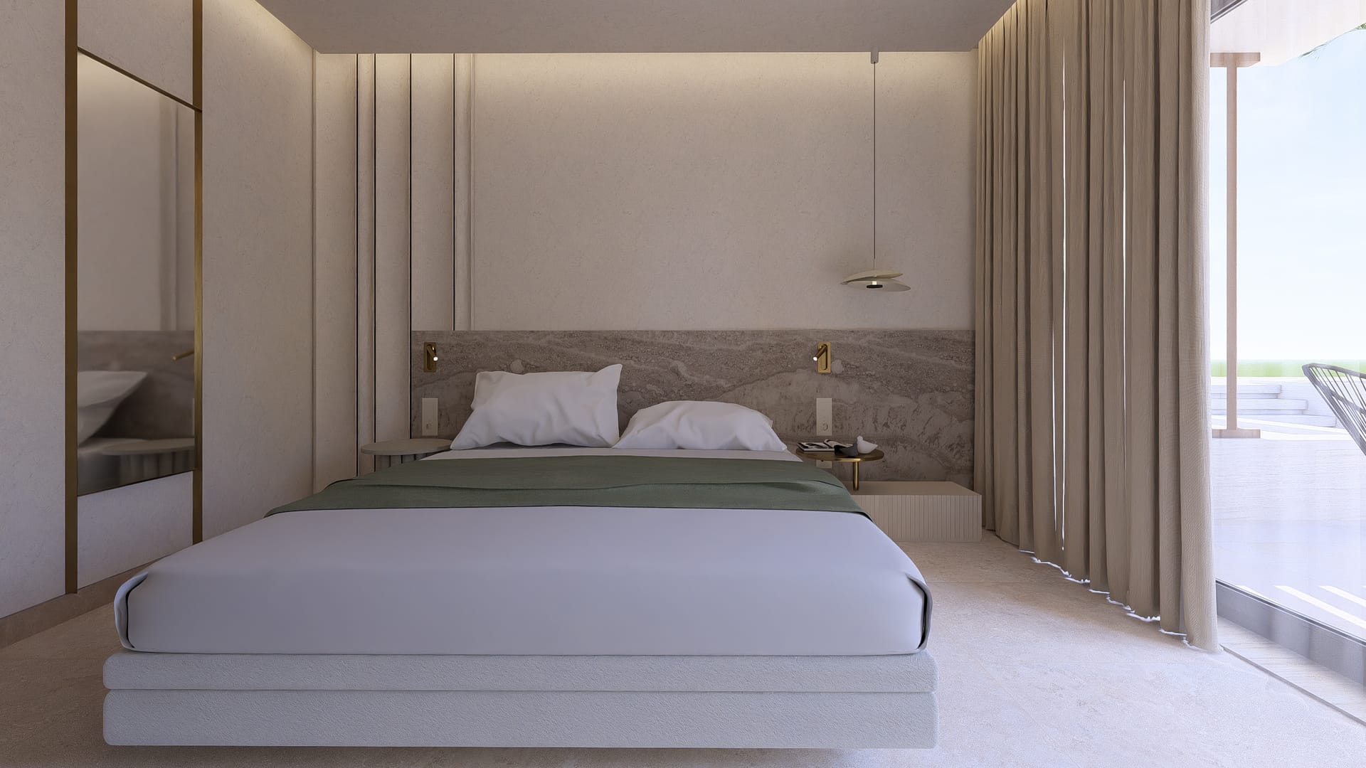 Deluxe Room with Side Sea View