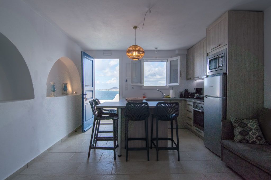 Naxos Eye | Maisonette Semi Private Pool with Sea View