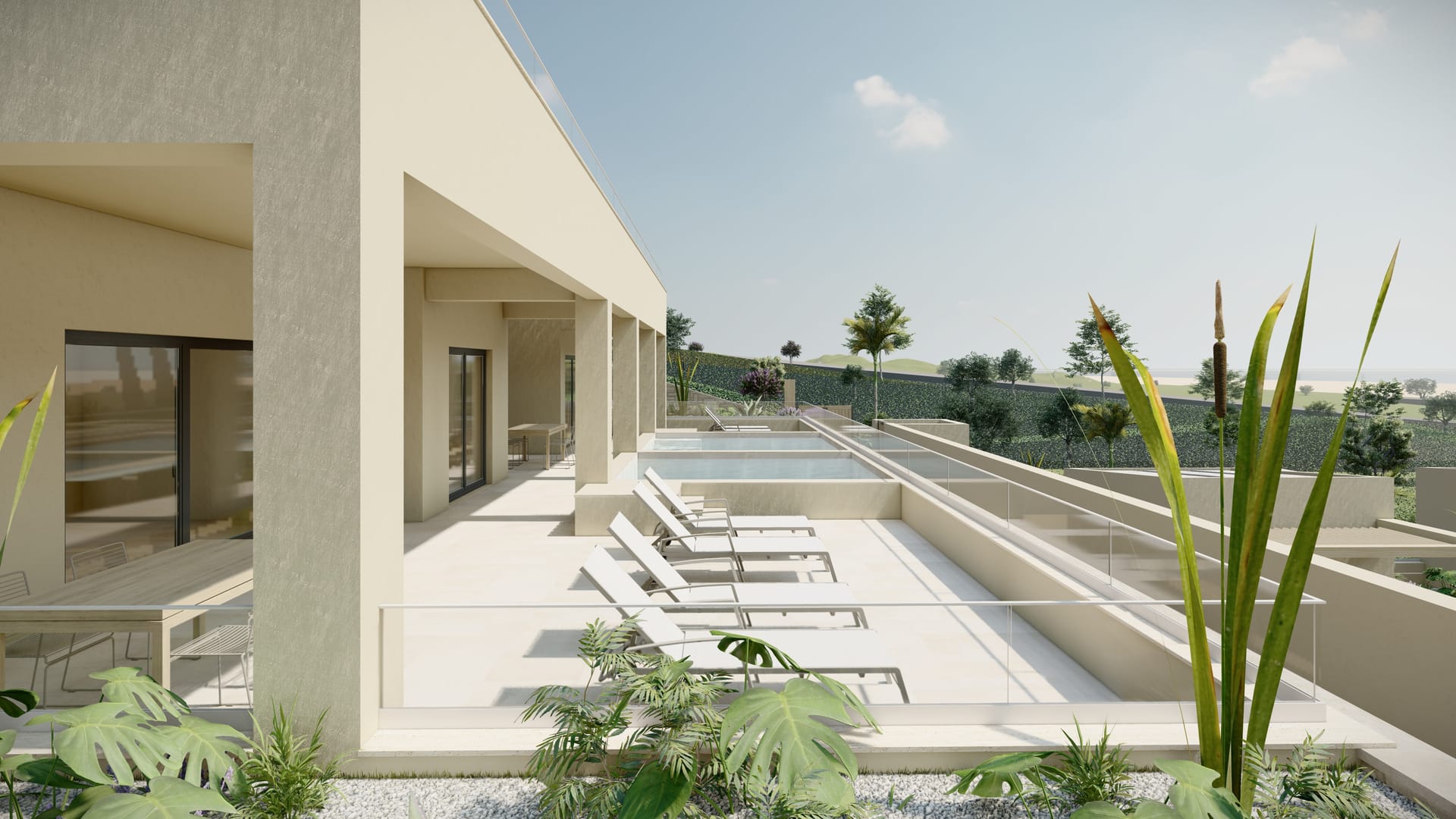 Executive Suite with Private Pool and Sea View