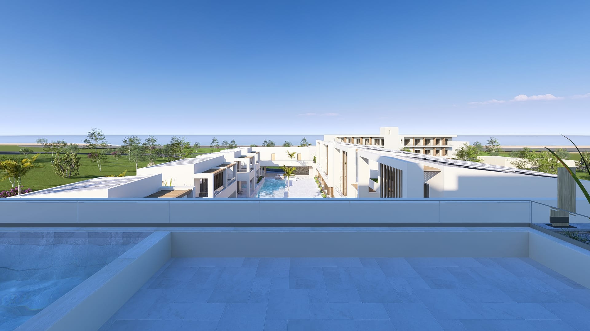 Executive Suite with Private Pool and Sea View