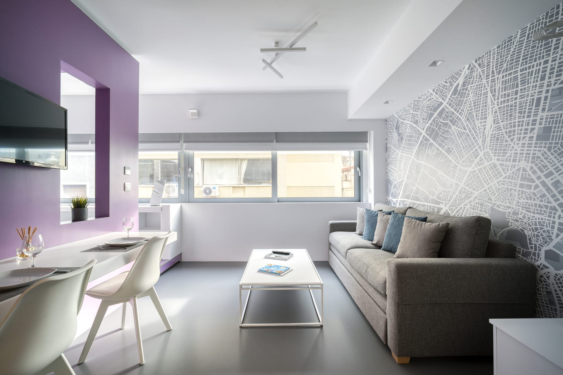 Purple Apartment