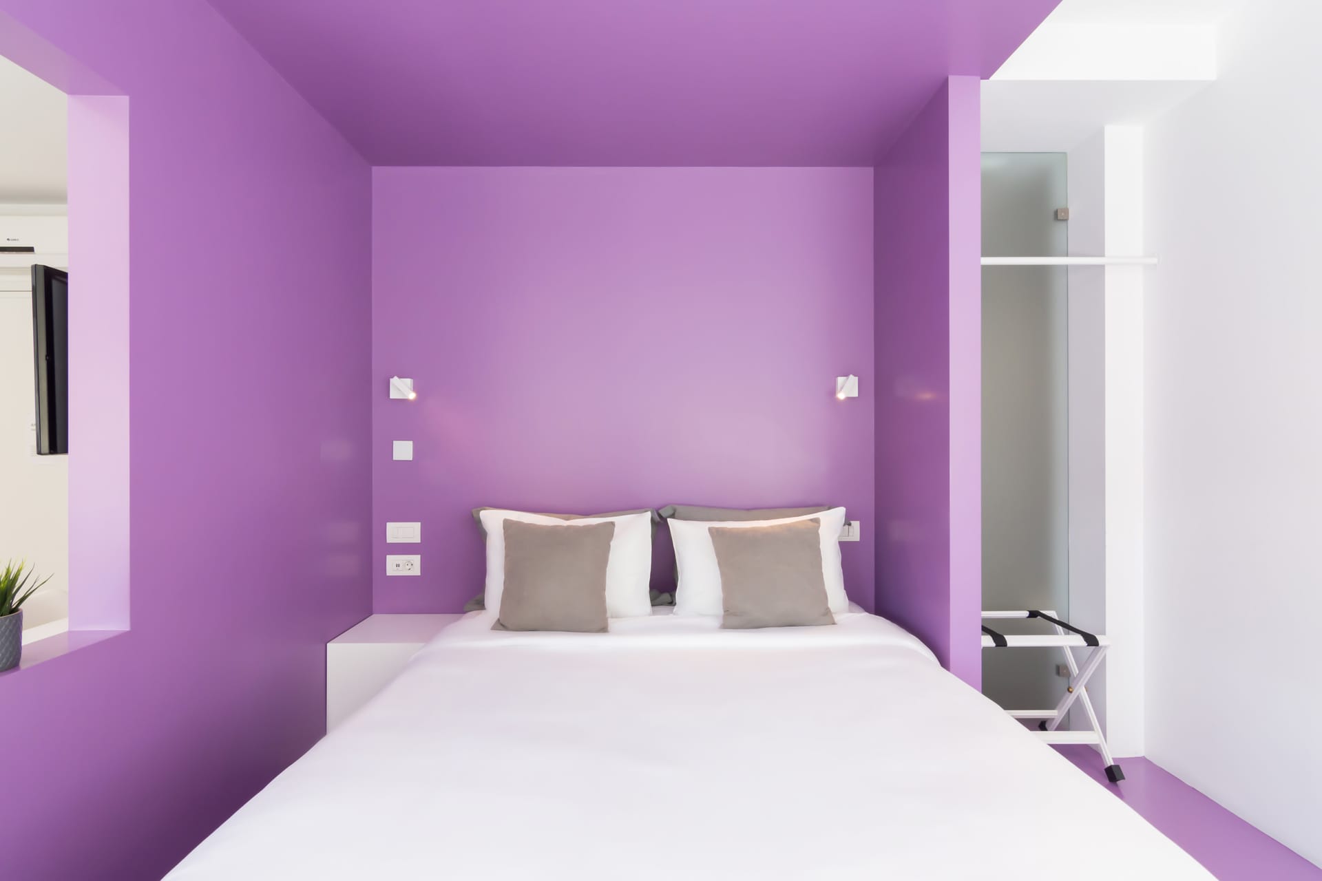 Purple Apartment
