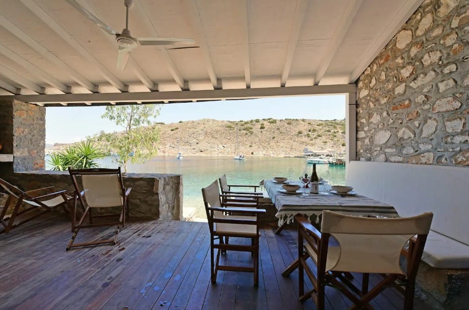 Annex Douskos by the Sea 1 - Private Veranda | Mandraki Beach
