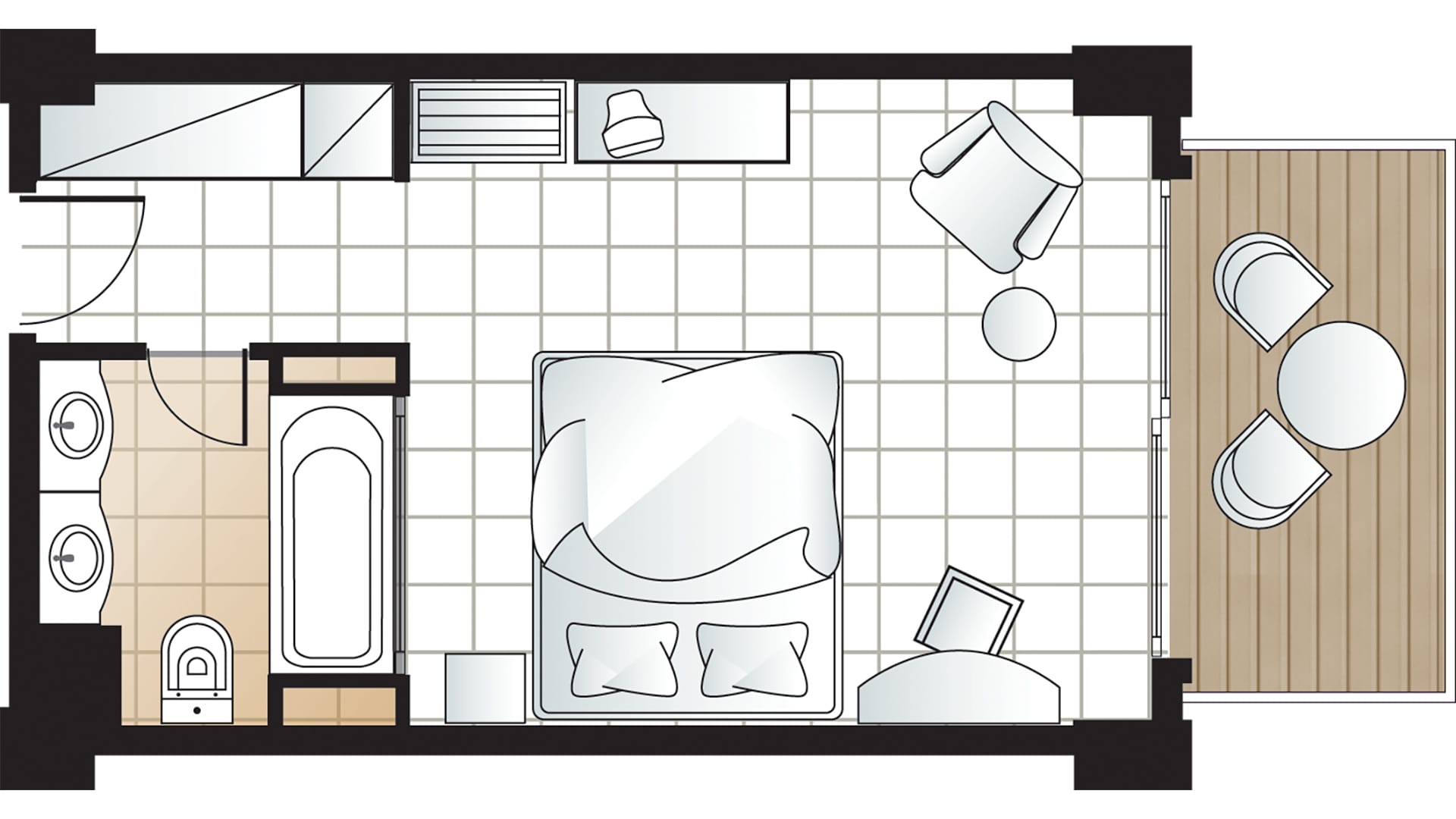 Double Guestroom Landscape View