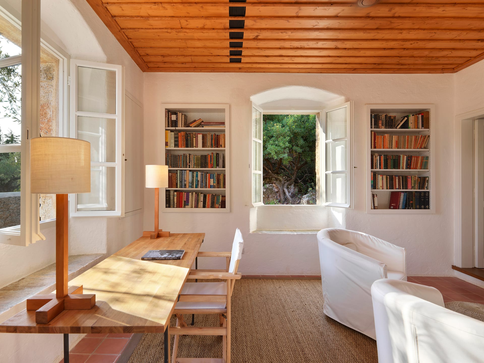 Guest House (adjacent to the Patrick & Joan Leigh Fermor House)