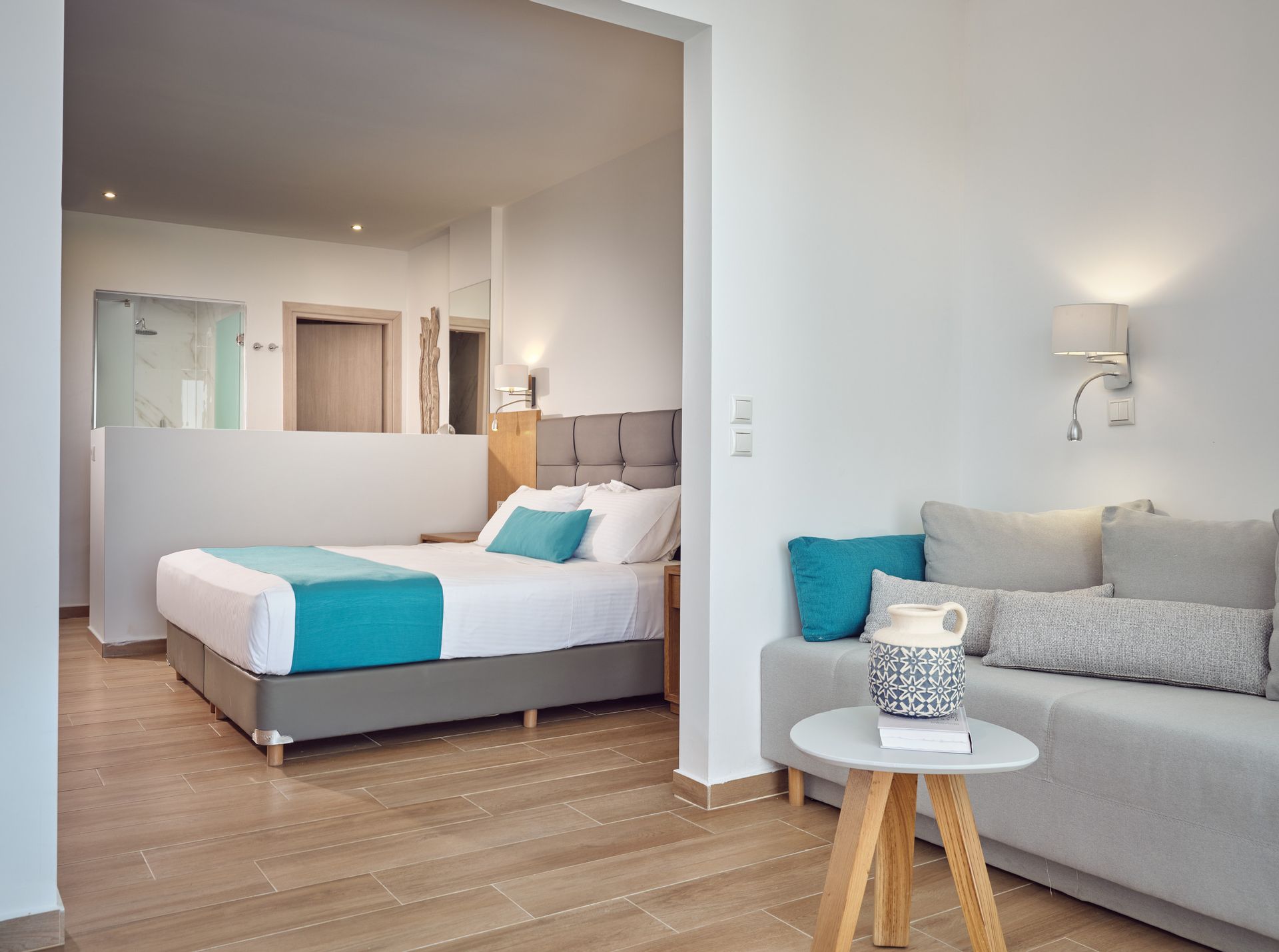 SeaSide Honeymoon suite with Private Pool-Euphoria