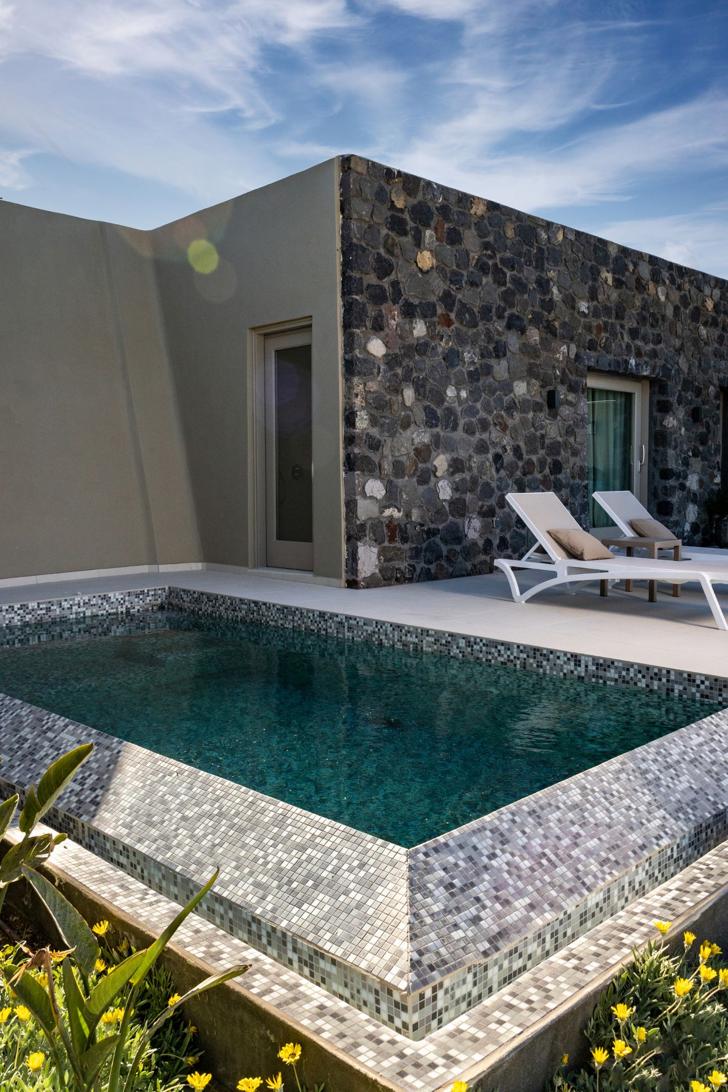 One Bedroom Villa with Pool and Sea View