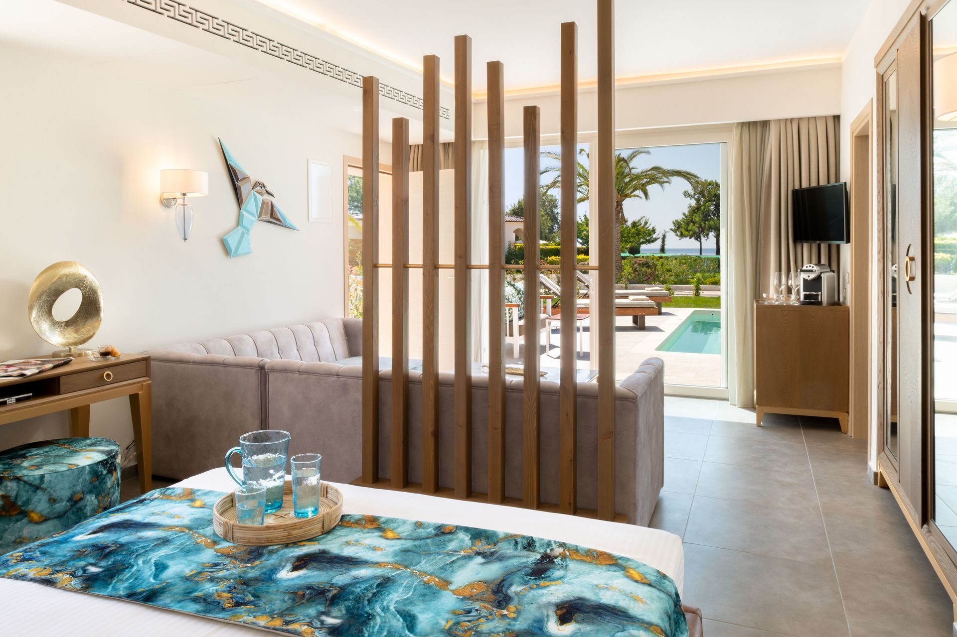 Junior Suite Sea View with Private pool