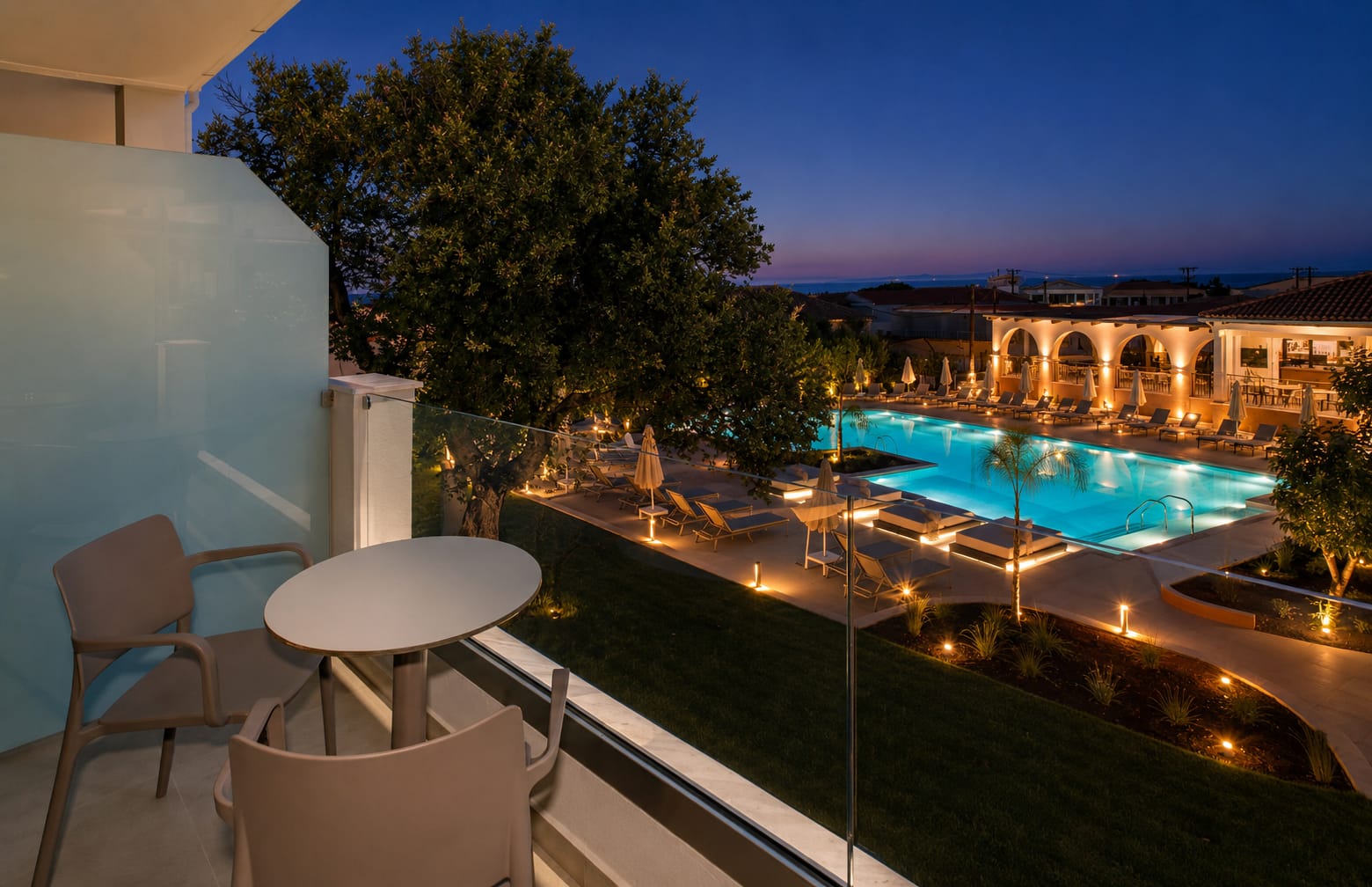 Double Pool View Room