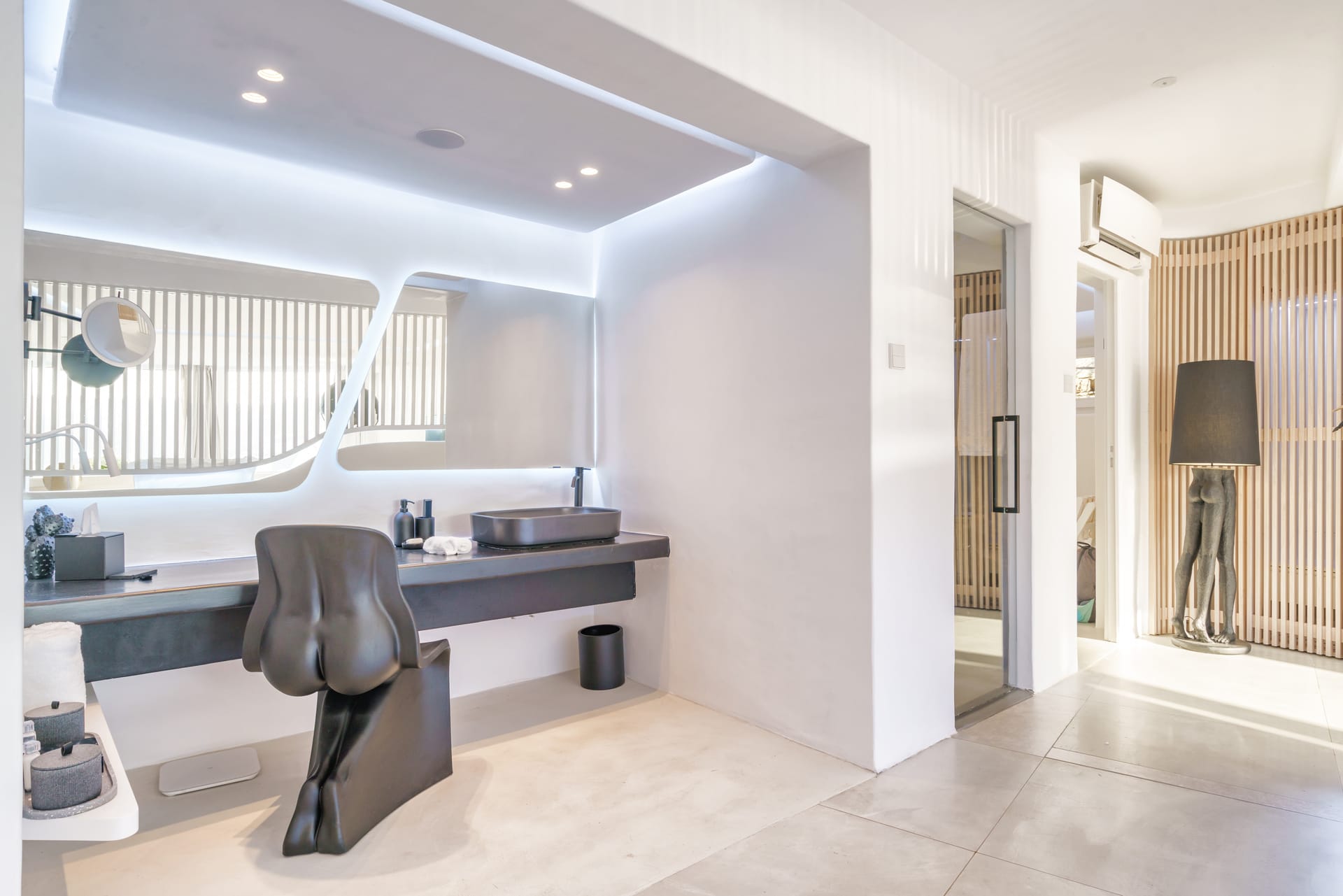 Mykonos Honeymoon Luxury Suite with Outdoor Jetted Tub