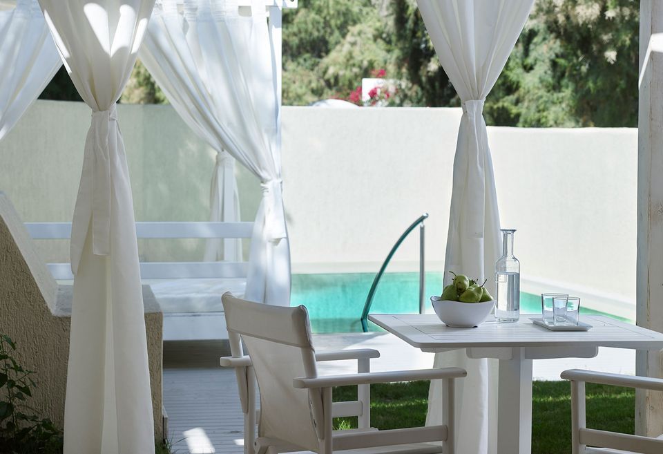 Sea View Spa Suite with Private Heated Pool and Beach Cabana