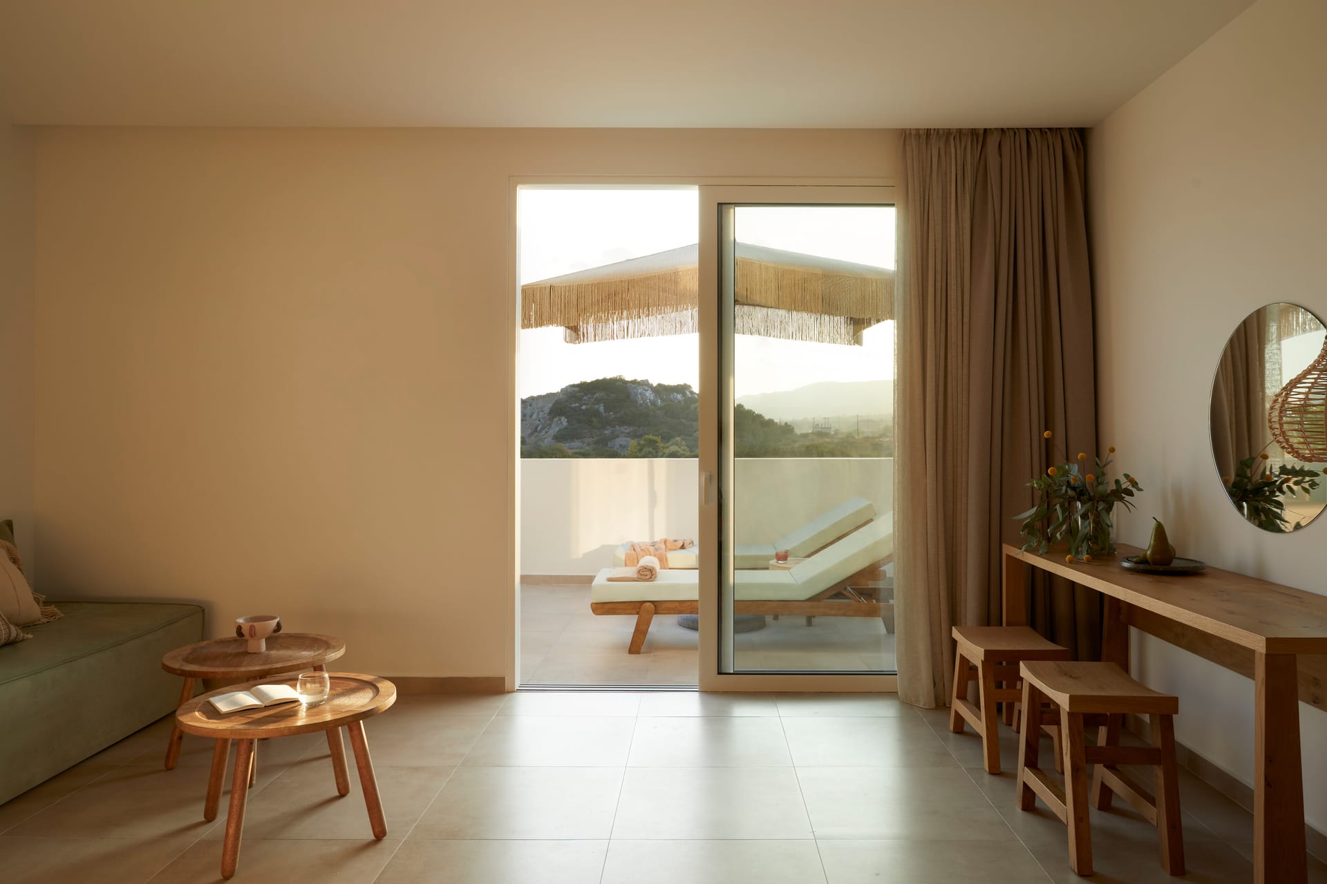 Junior Suite with open-air whirlpool