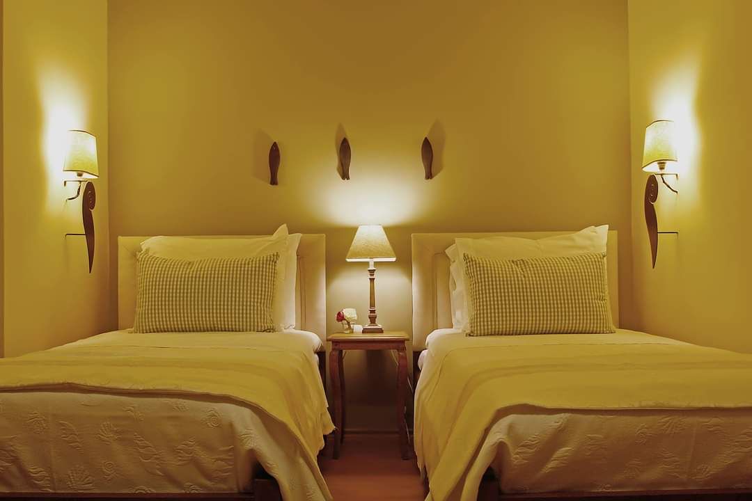 Home-Superior twin room sea view with yard