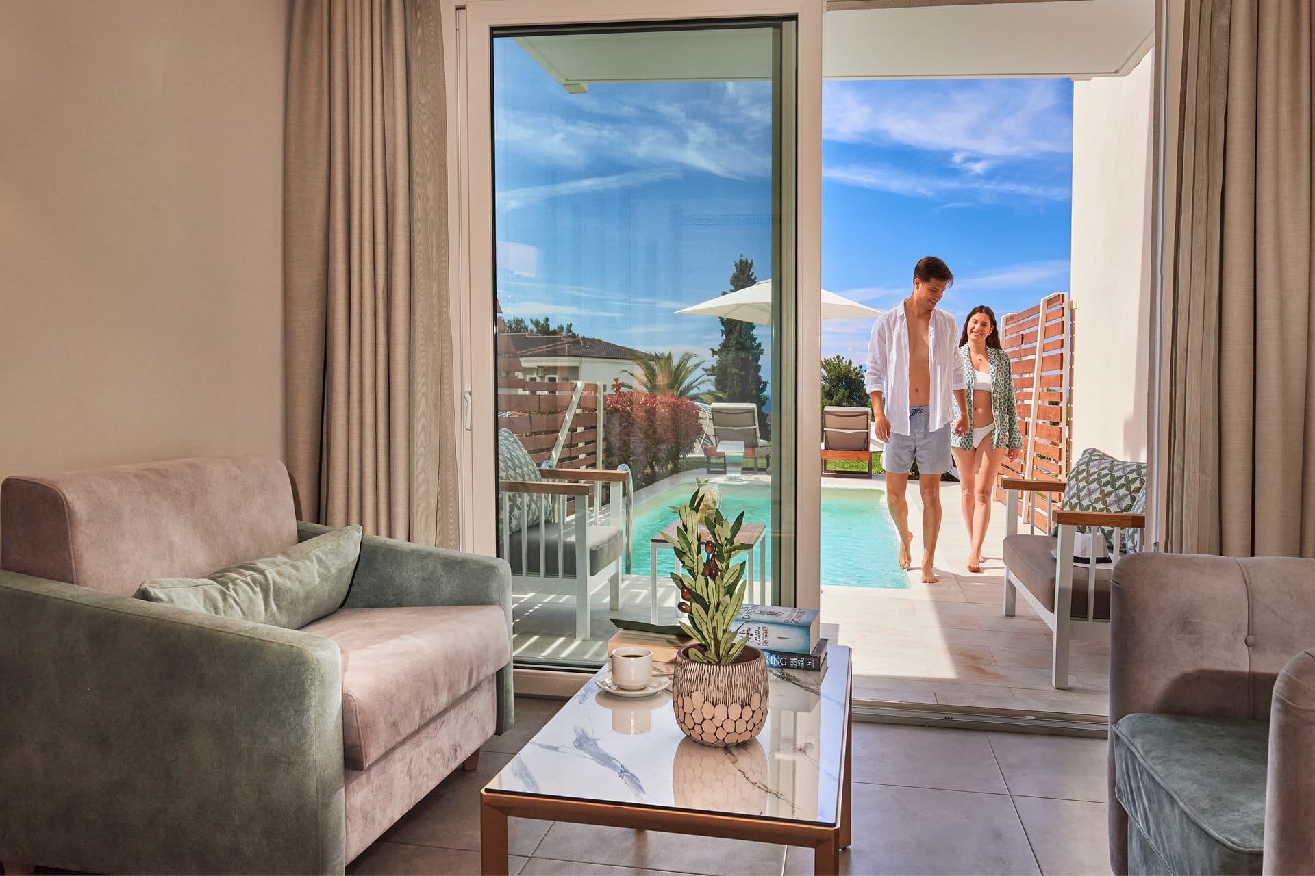 Junior Suite Sea View with Private Pool