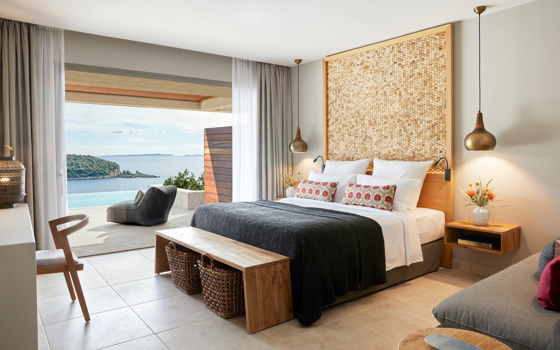 Deluxe Double Room Sea View with Private Pool