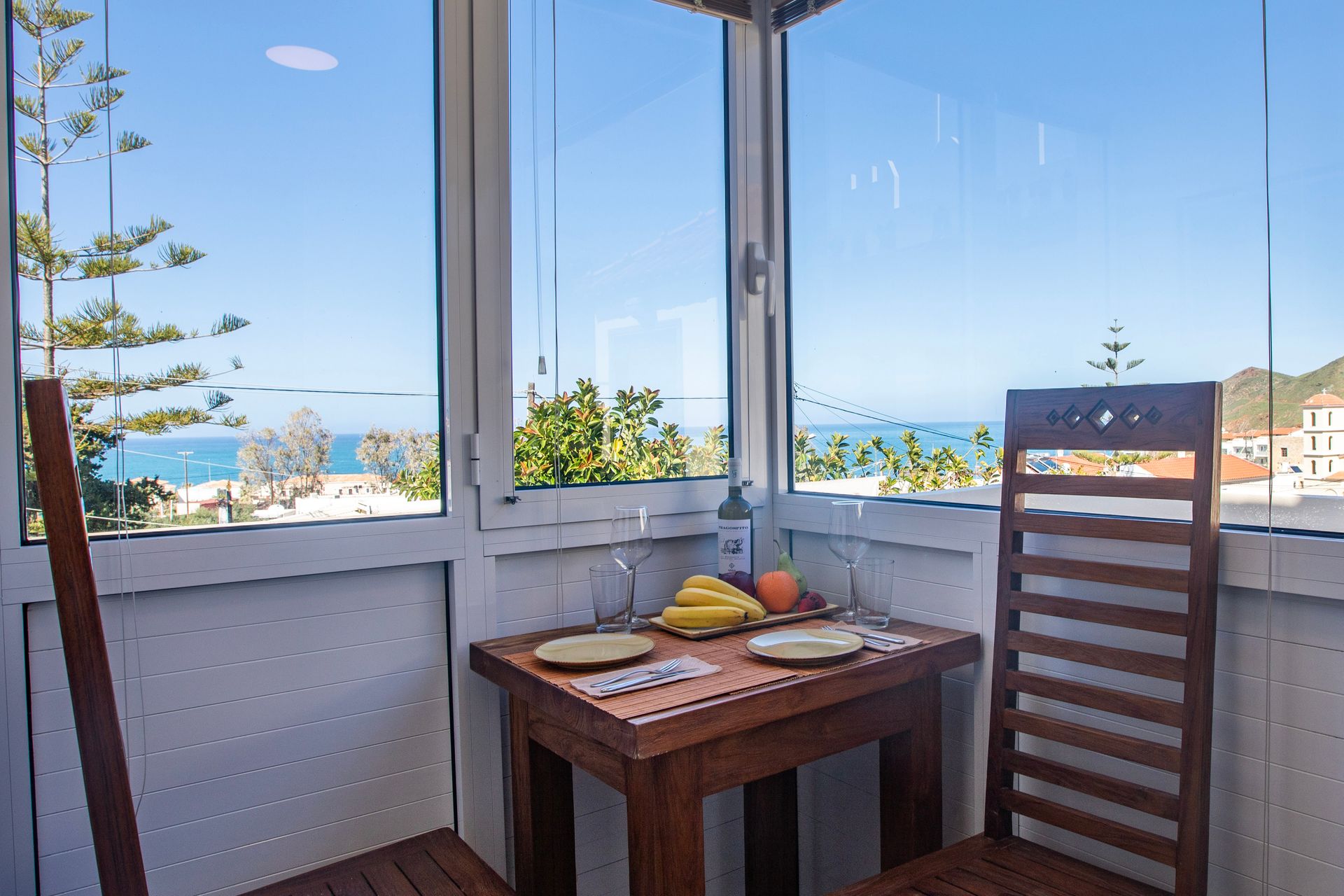 Luxury Studio with Sea View &amp; Terrace | Arokaria