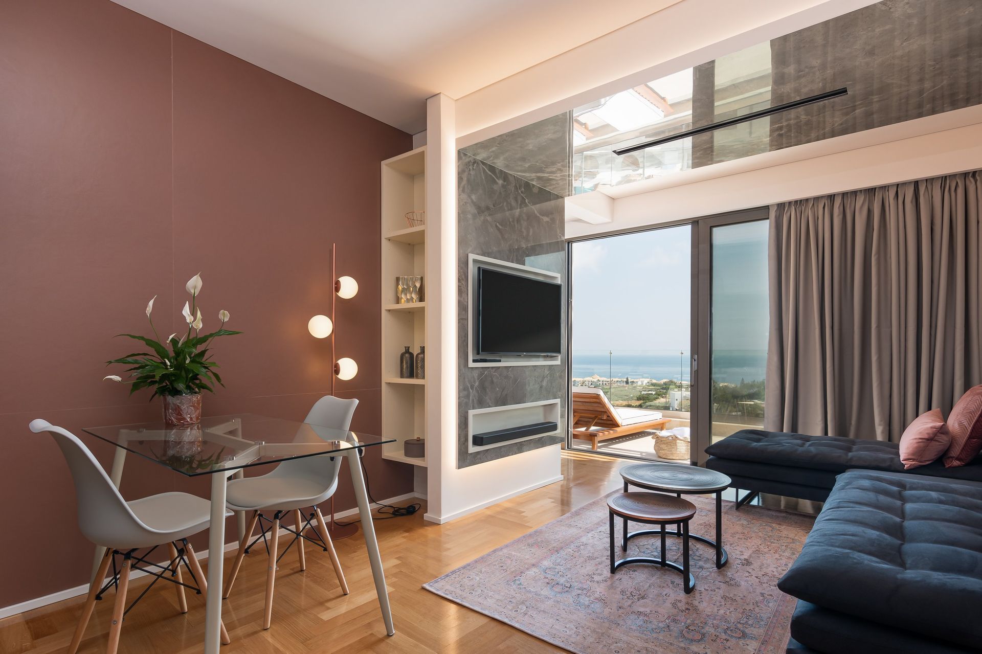 Sea View Suite with outdoor hot tub