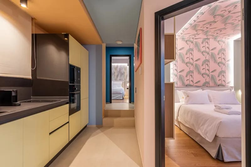 Two Bedroom Sea View Suite with outdoor hot tub