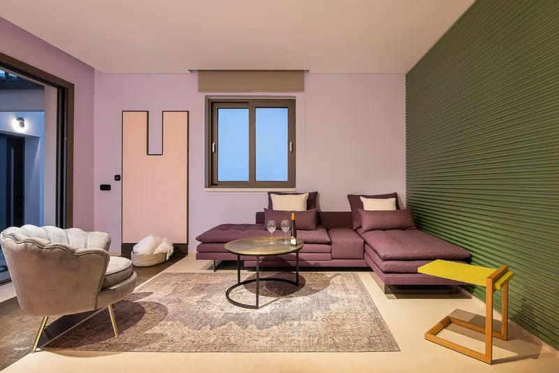 Two Bedroom Sea View Suite with outdoor hot tub