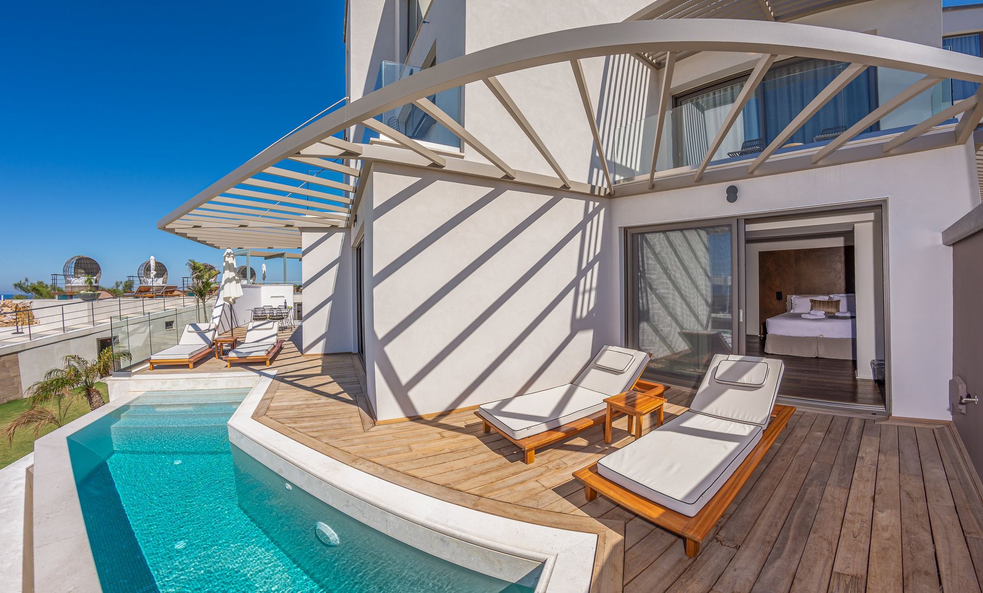 Two Bedroom Sea View Suite with private pool