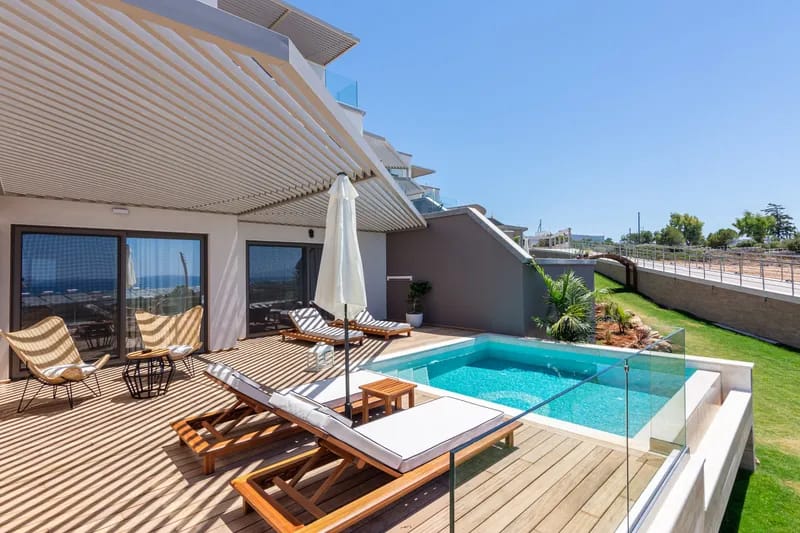 Two Bedroom Sea View Suite with private pool