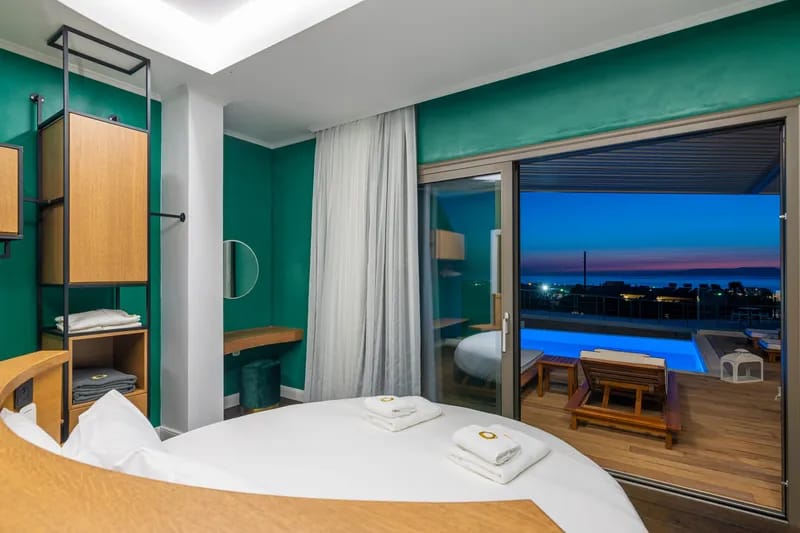 Two Bedroom Sea View Suite with private pool