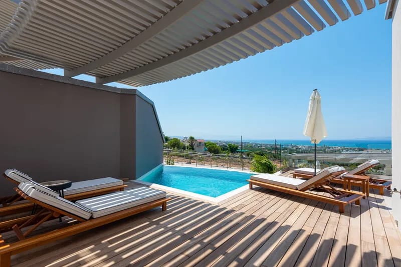 Two Bedroom Sea View Suite with private pool