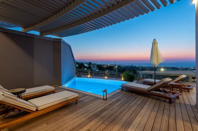 Two Bedroom Sea View Suite with private pool