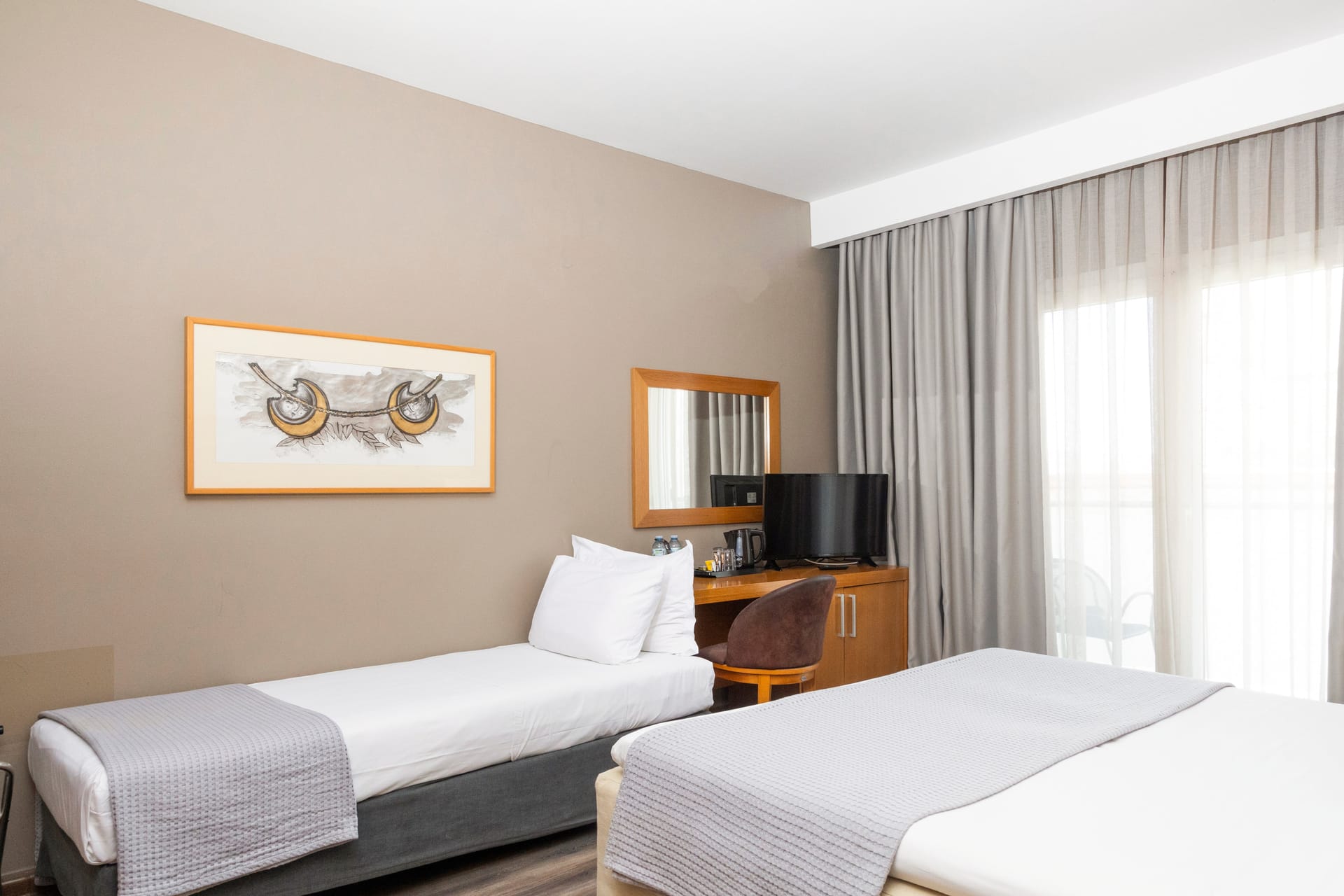 FAMILY room COCO-MAT with partial sea view