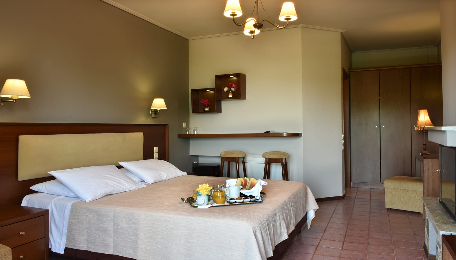 Superior Double με τζάκι