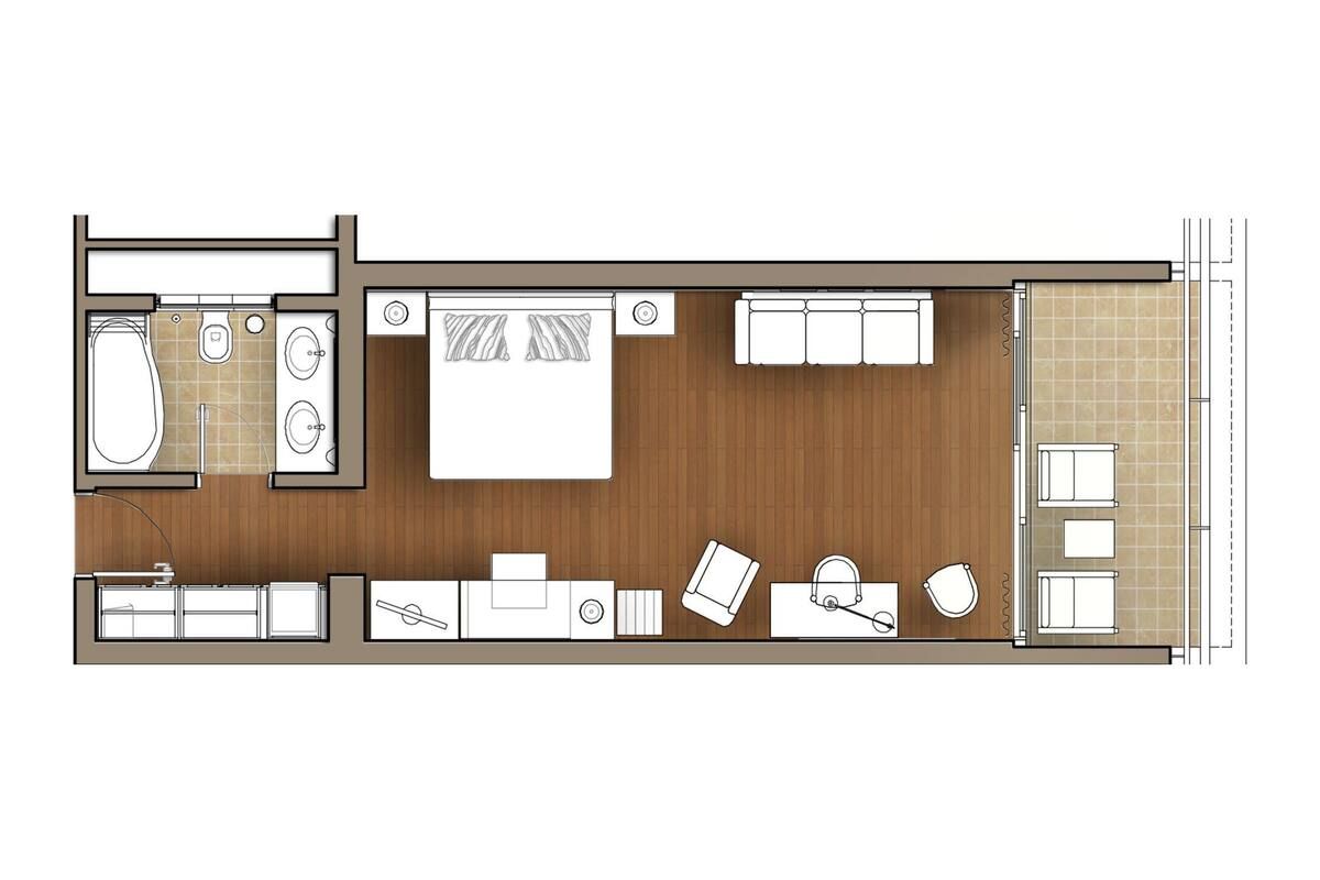 Junior Suite Sea or Marina View