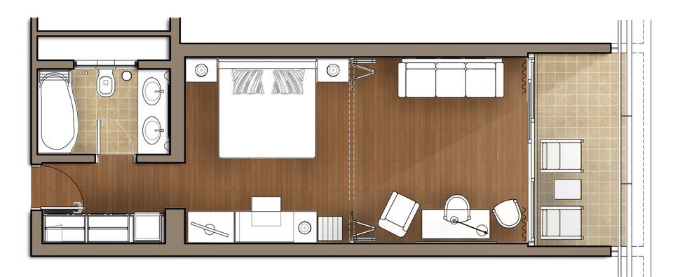 Family Suite Golf View