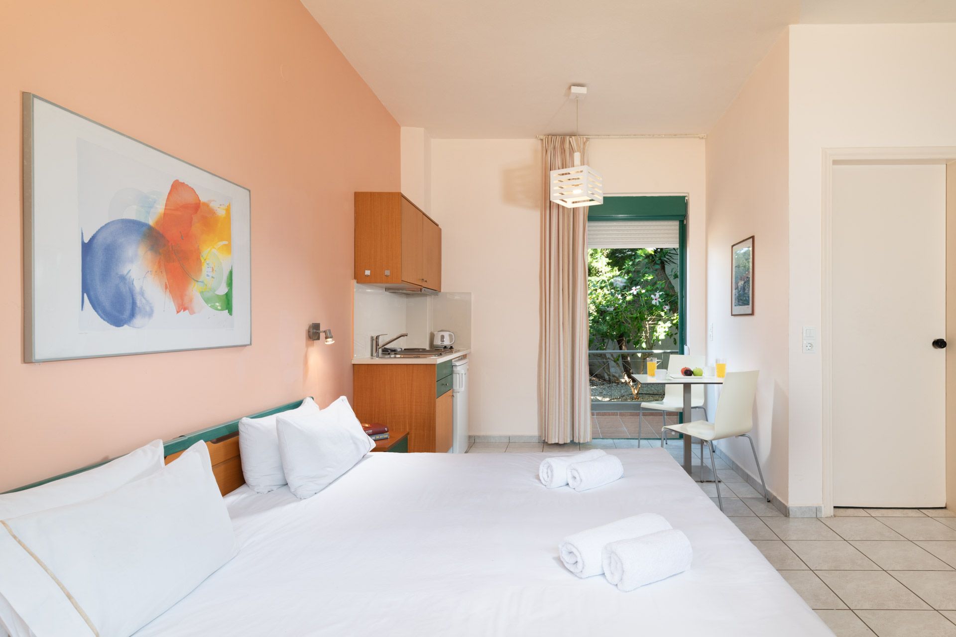 Studio with Garden View