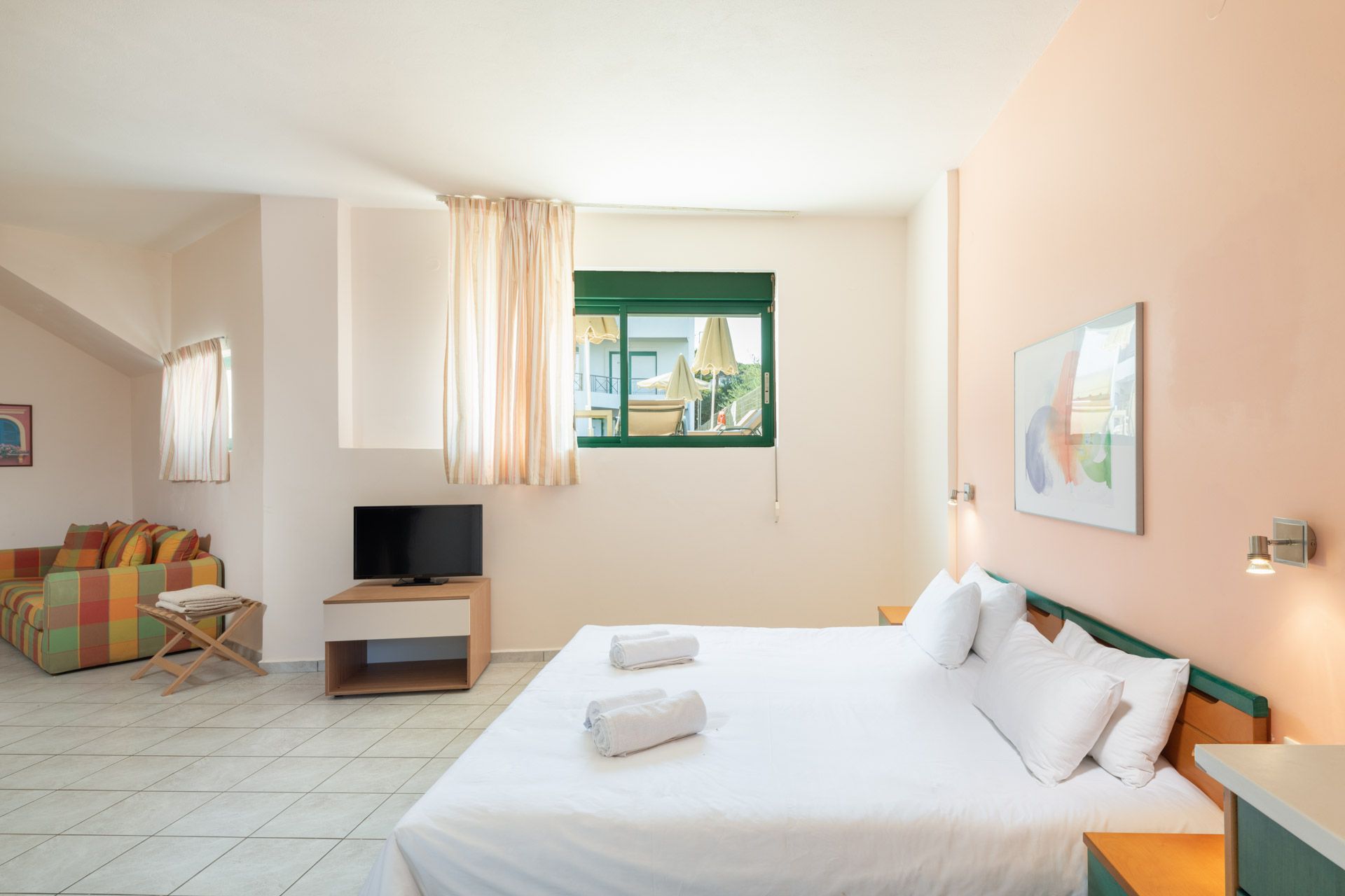 Studio with Garden View