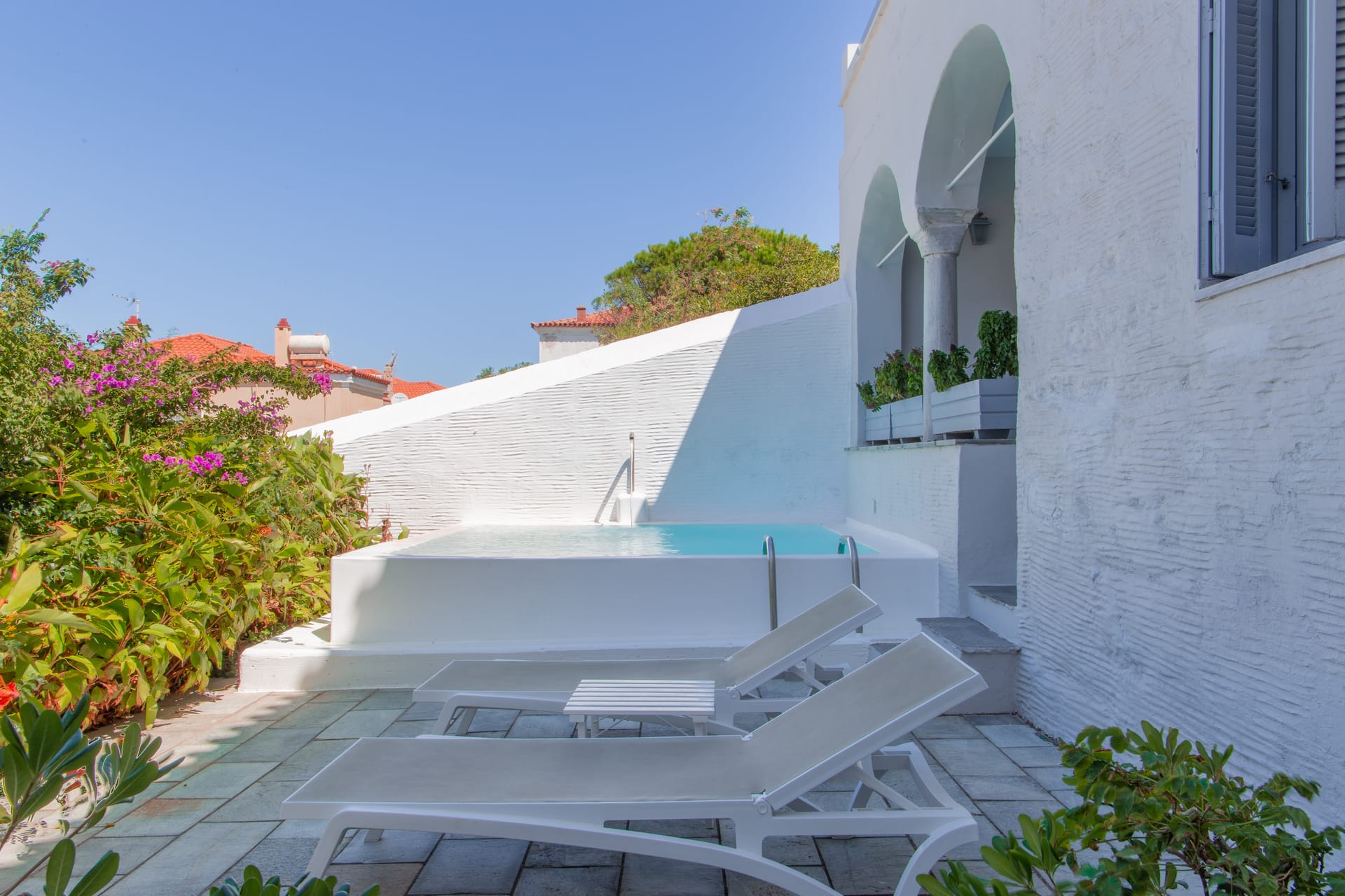 Captain’s Sea View Home with Private Pool