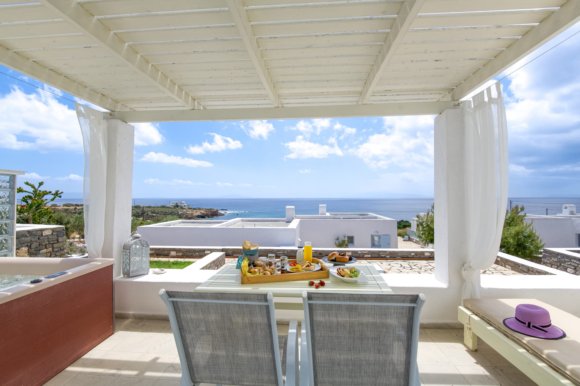 Deluxe Double Sea View with Exterior Private Mini Spa