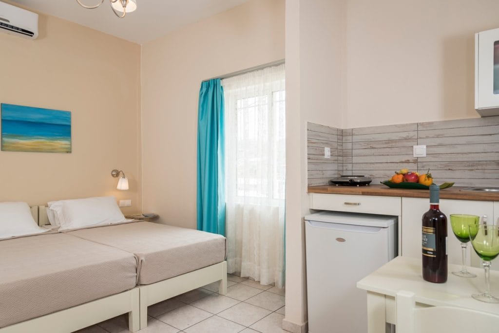 Studio with street view