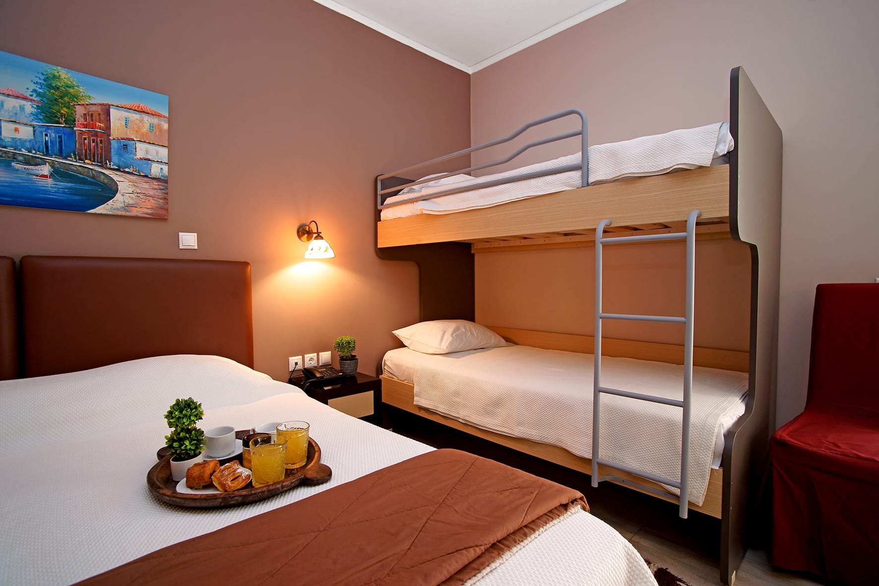 Quadruple with City View