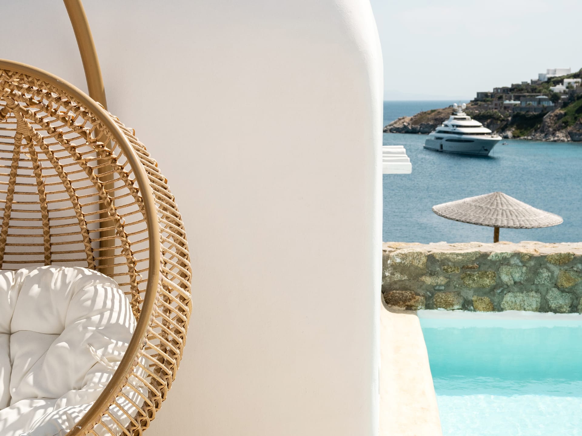 Mykonos Blu Apartment with Sharing Pool