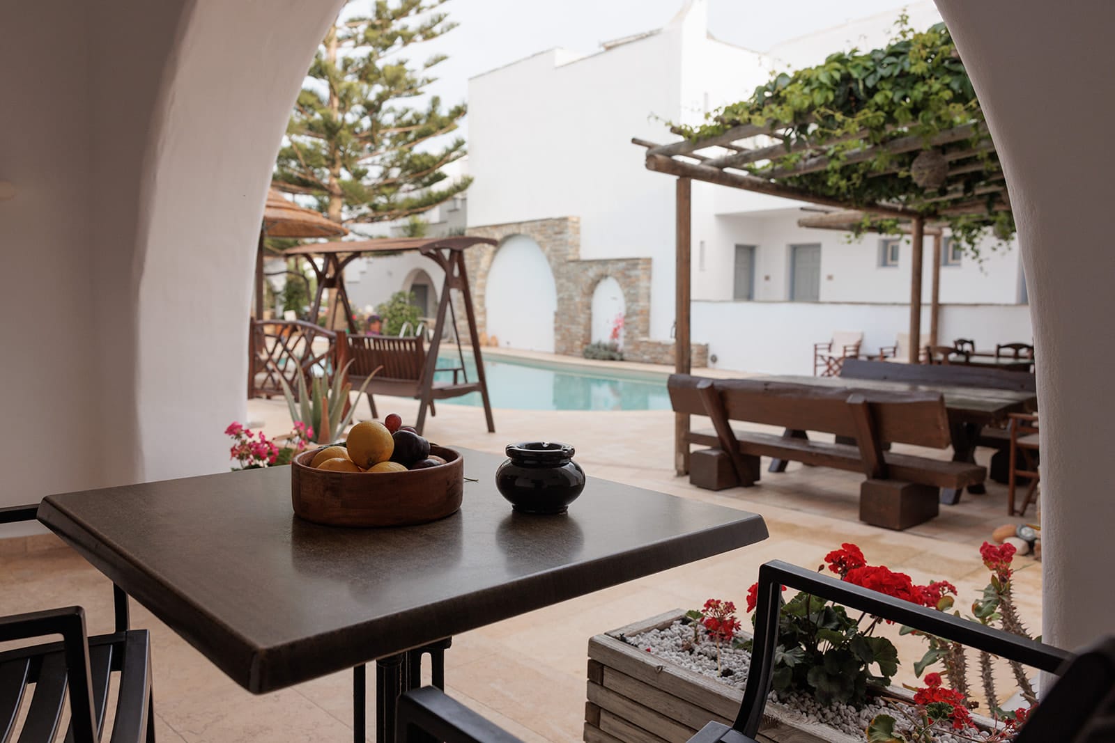 Queen Room with Pool view
