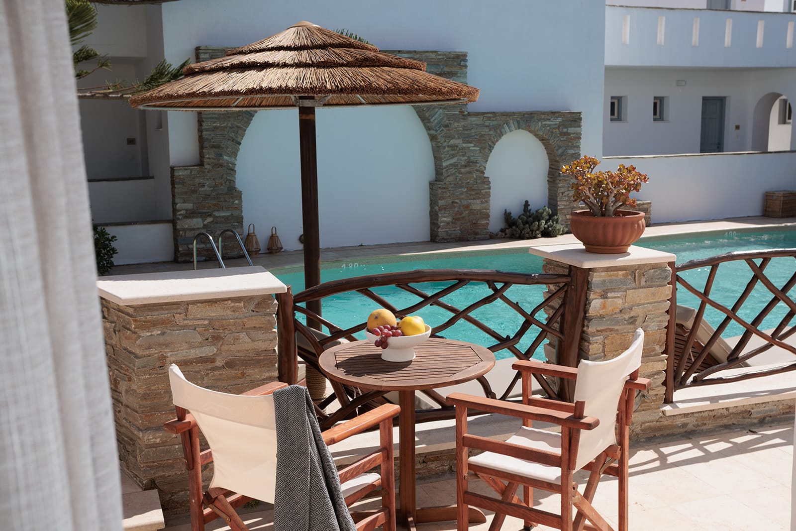 Triple Room with Pool view