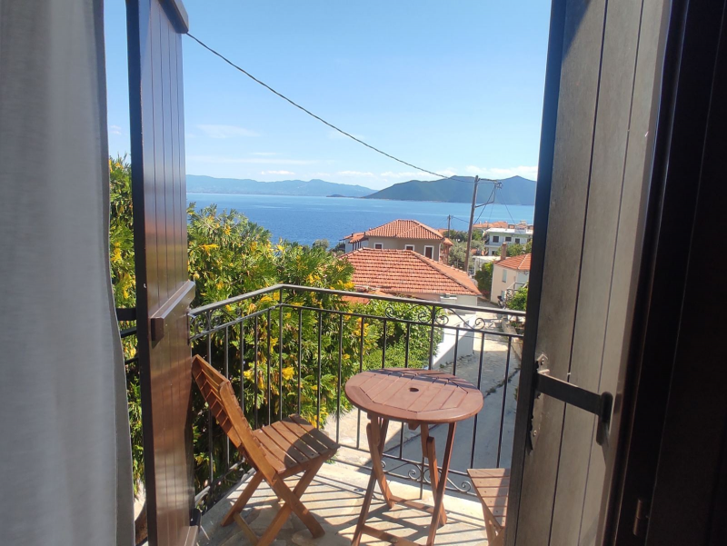 Double Room with balcony and sea view #B1